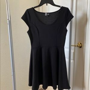 Fit & Flare Black Dress
